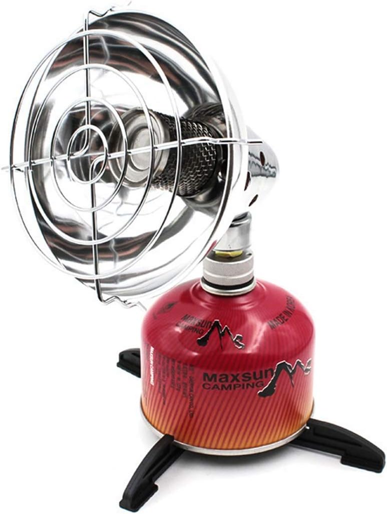 Portable Mini Camping Gas Heater Warmer with Stand Outdoor Stove Fishing Hunting Tent Heater