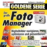 digitalfotos ausdrucken rossmann  Der große Fotomanager, 1 CD-ROM Digitalbilder navigieren, optimieren und präsentieren. Für Für Windows 98/98SE/Me/NT4(SP6)/2000/XP