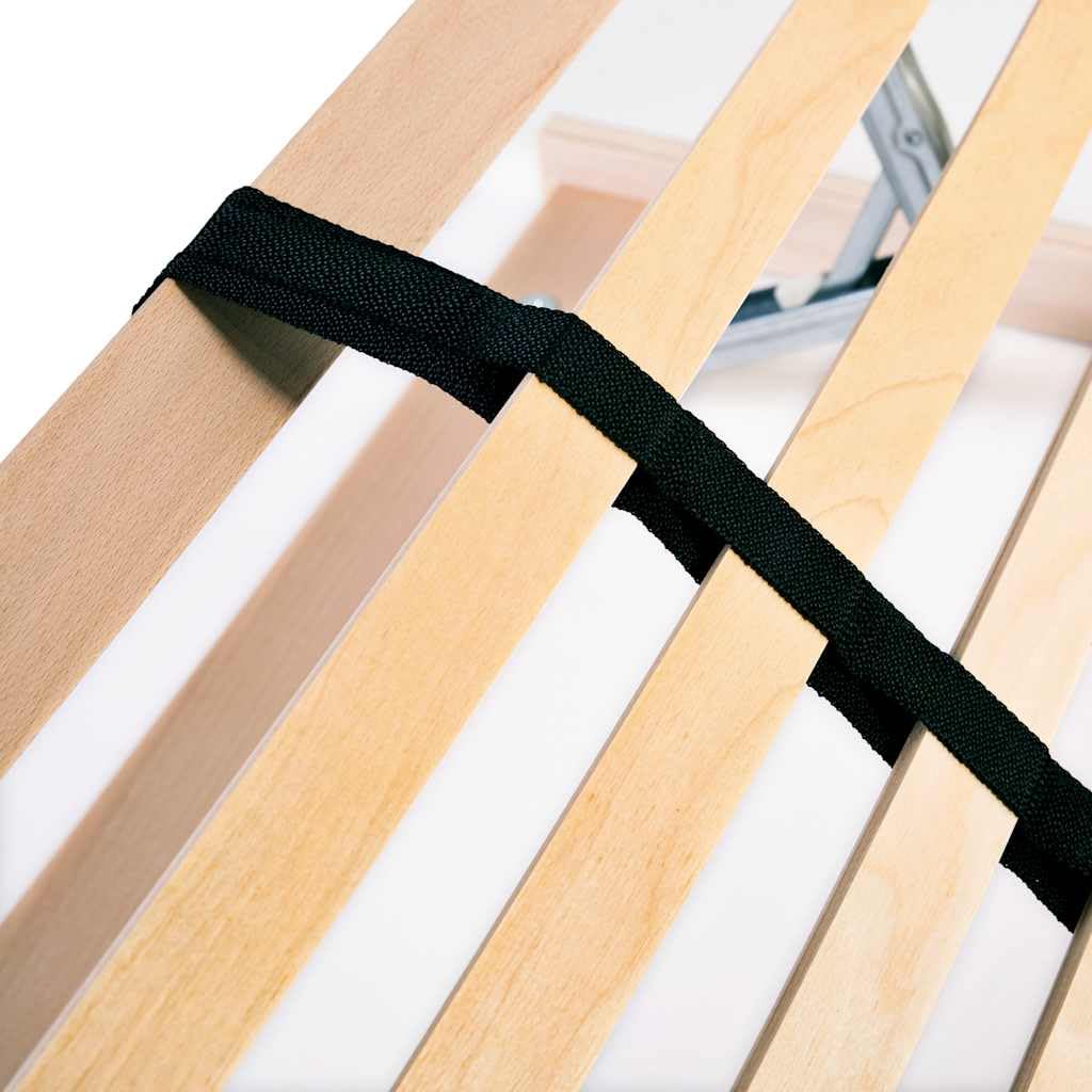 vidaXL Legno Faggio Rete Doghe 7 Zone 28 Doghe 120x200 cm Telaio Letto Singolo