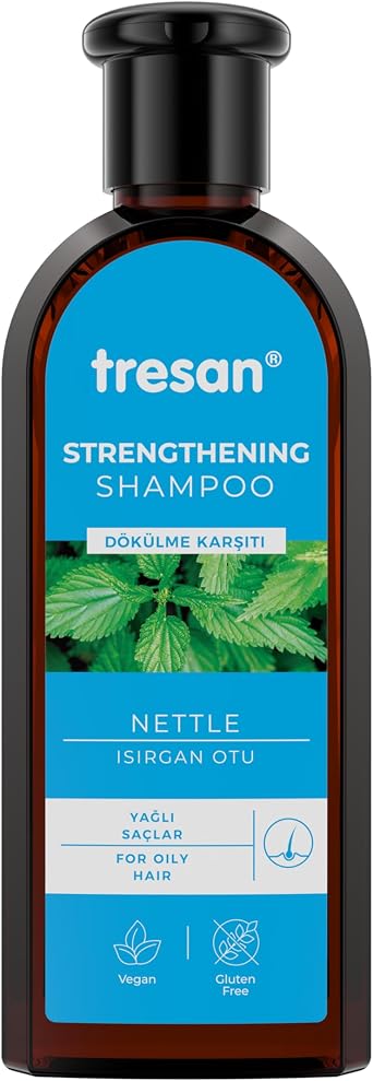 Tresan Anti-Shedding Nettle Booster & Revitalizing Shampoo for Oily Hair 1 x 300 ml