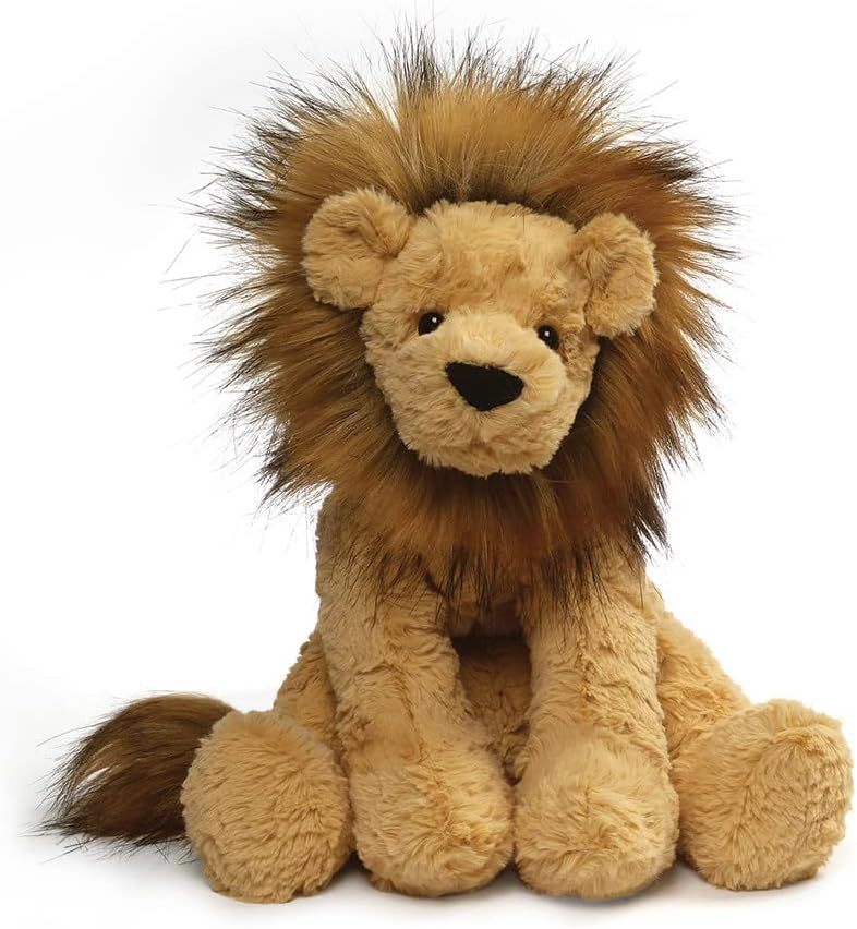 GUND Cozys Collection Lion Stuffed Animal Plush, Tan, 10"