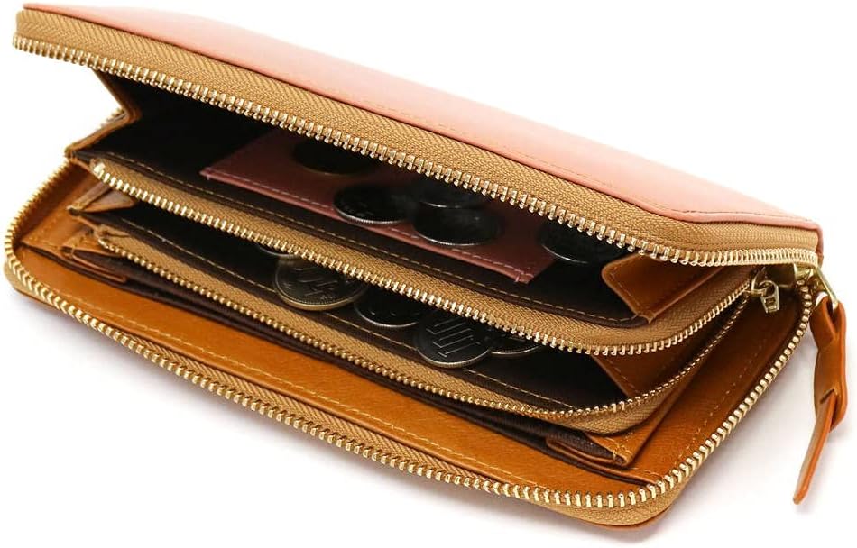 モズ] 長財布 レザー ラウンドファスナー square スクエア メンズ