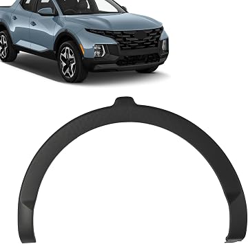 Fender Flare Wheel Arch Molding Trim Compatible with Hyundai Santa Cruz 2022 2023 2024 Front Passenger Side 87712K5000CA