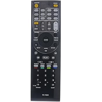 Amazon Com Deha Rc 799m Remote Control For Onkyo 24140799 Home Theater Remote Control Rc 799m Rc799m Home Audio Theater