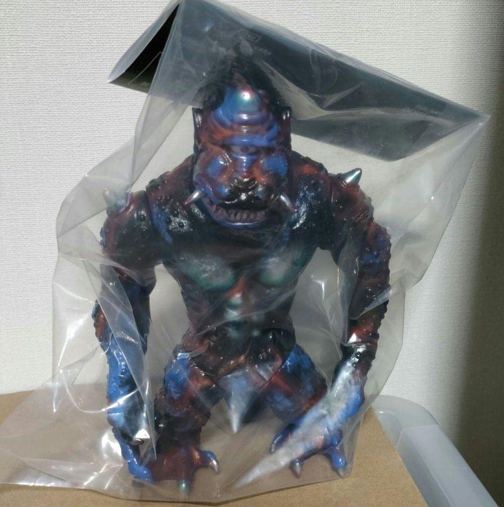 Amazon.co.jp: インディーズソフビ シカルナ工房 ガエザル 怪獣 ソフビ  