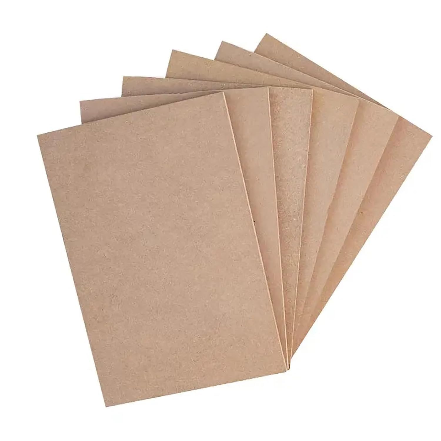 Curious Button 6 mm Pack of 3 Blank 6 in x 8 in Pine MDF Board Sheets for Art and Craft, Thick Hard Board Craft Sheet (6 Inch x 8 Inch x 6 mm) MDF Board Sheet for Craft| Unfinished MDF Boards-image-41