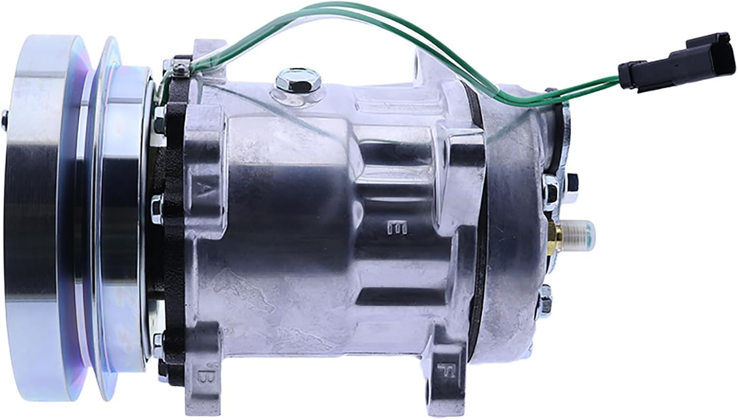 FridayParts SD7H15 A/C Compressor 106-5122 1065122 Compatible for Caterpillar CAT Loader 924G 928F 930G 938F 950G 960F 962G 980G Replacement