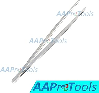 AAPROTOOLS Thumb Forceps, Stainless Steel, Straight, 4 1/2 in A+ Quality