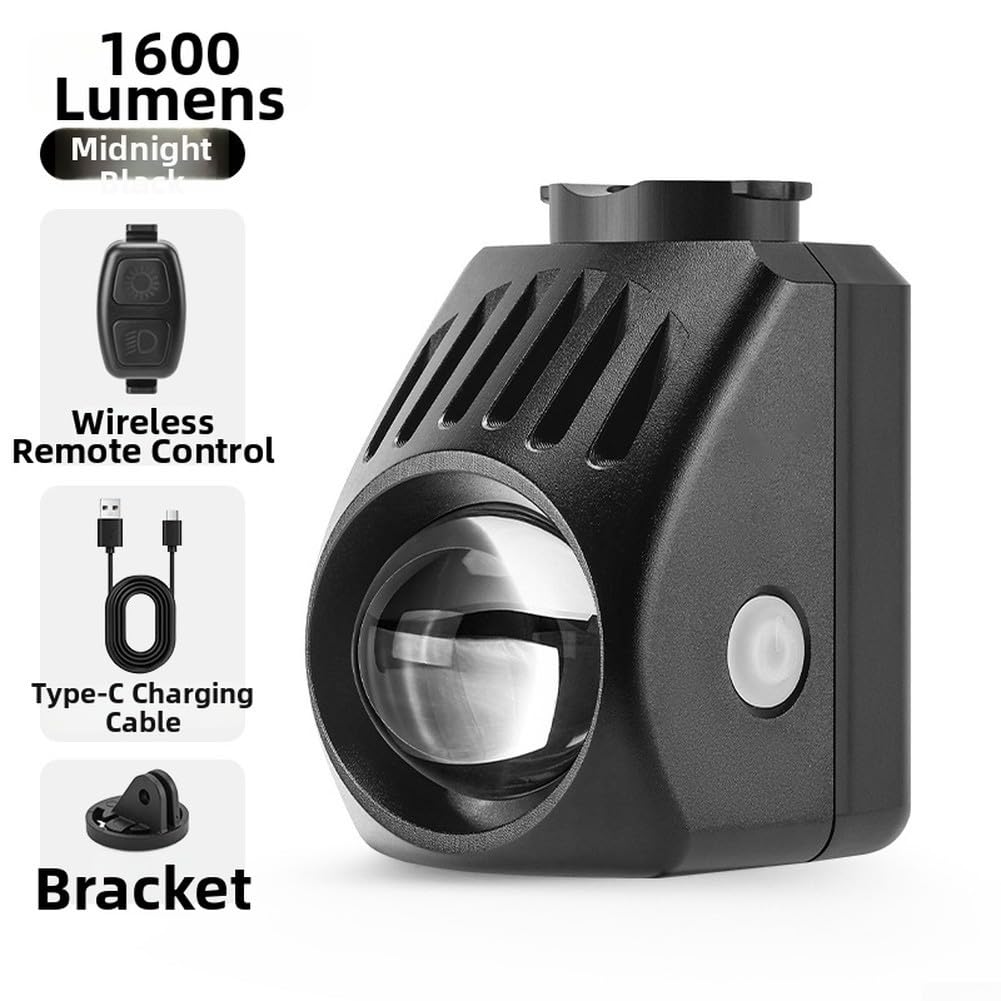 Ciclo faro, Outdoor Ricaricabile Antipioggia Luce LED per Night Riding Safety Front Lamp Bike Torcia Accessorio