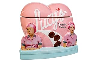 Kurt S. Adler I Love Lucy Chocolate Factory Retro Cookie Jar