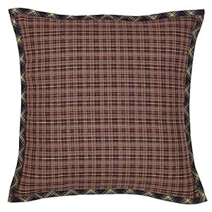 Vhcbrandsbeckhamcotton16x16fabricpillowblack Urban Country Home Decor Vhc brands beckham cotton 16×16 fabric pillow black urban country home decor