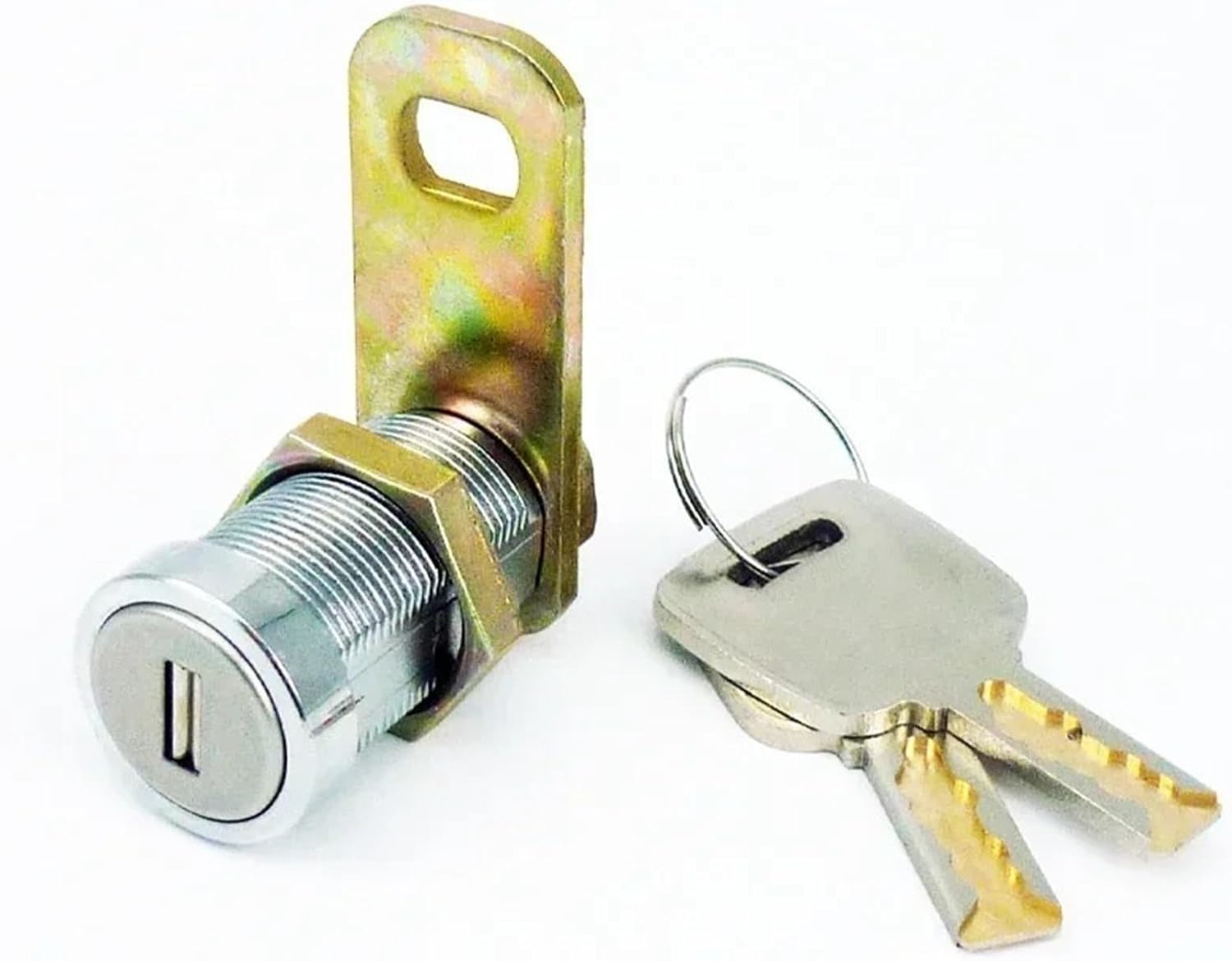 Cam Lock for Equipment Brass Key DIY Furniture Hardware JA29 B 1Pcs