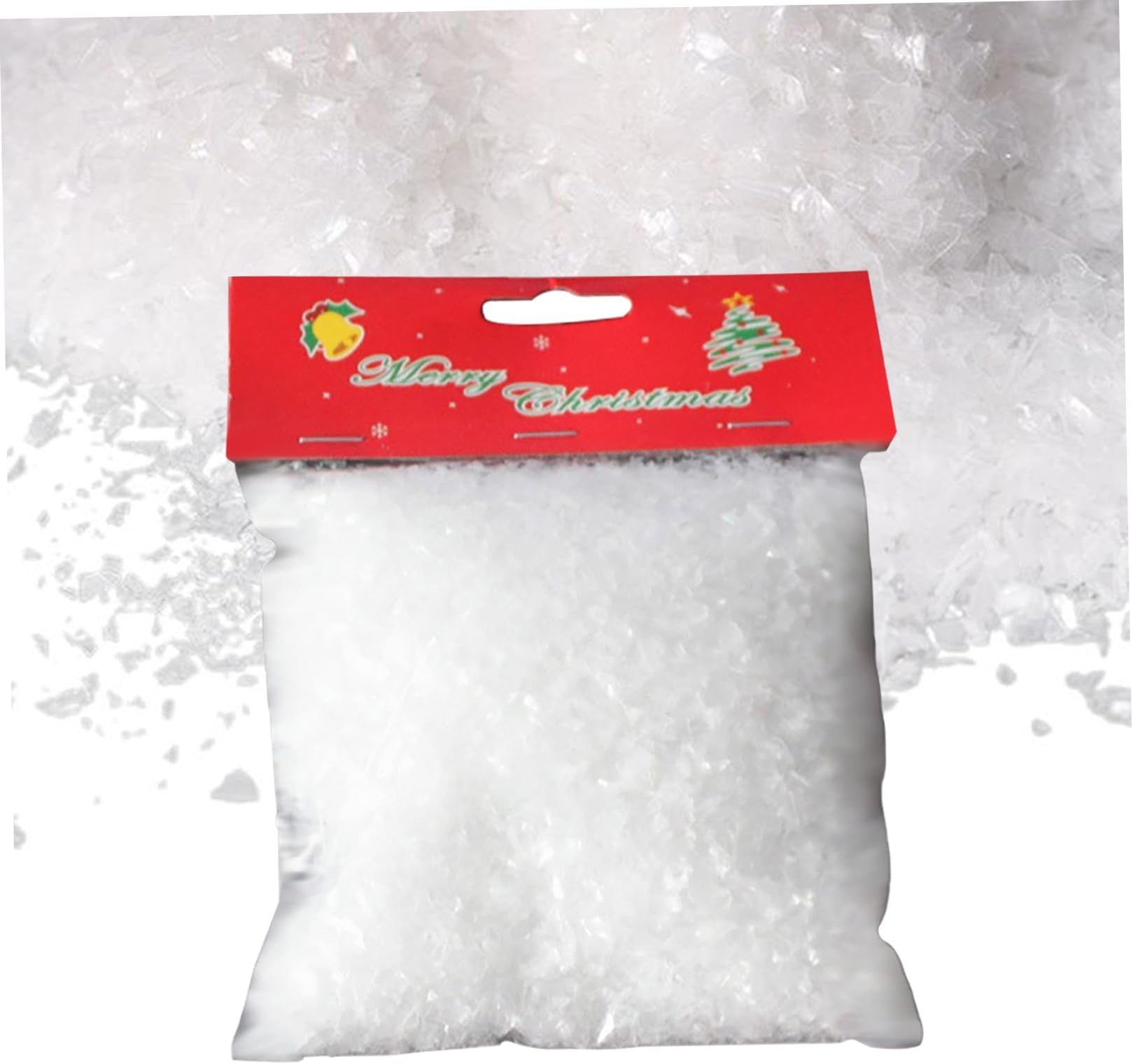 Artificial Snow Powder 53Grams Christmas Simulation Snow Perform Prop for Party Christmas Decoration Children Kid Powder Decoration Artificial
