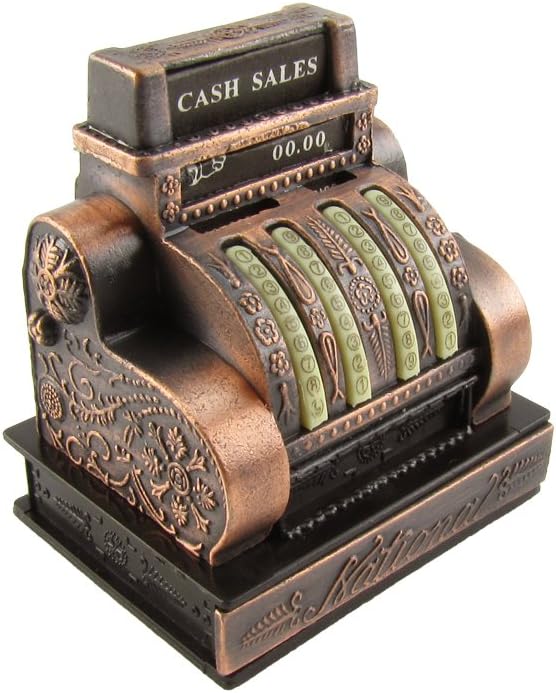 Treasure Gurus 1:6 Scale Model Miniature Cash Register Diorama Accessory Metal Pencil Sharpener (Pack of 2)