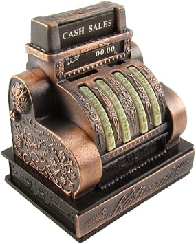 IIV Treasure Gurus Miniature Cash Register Die Cast Pencil Sharpener