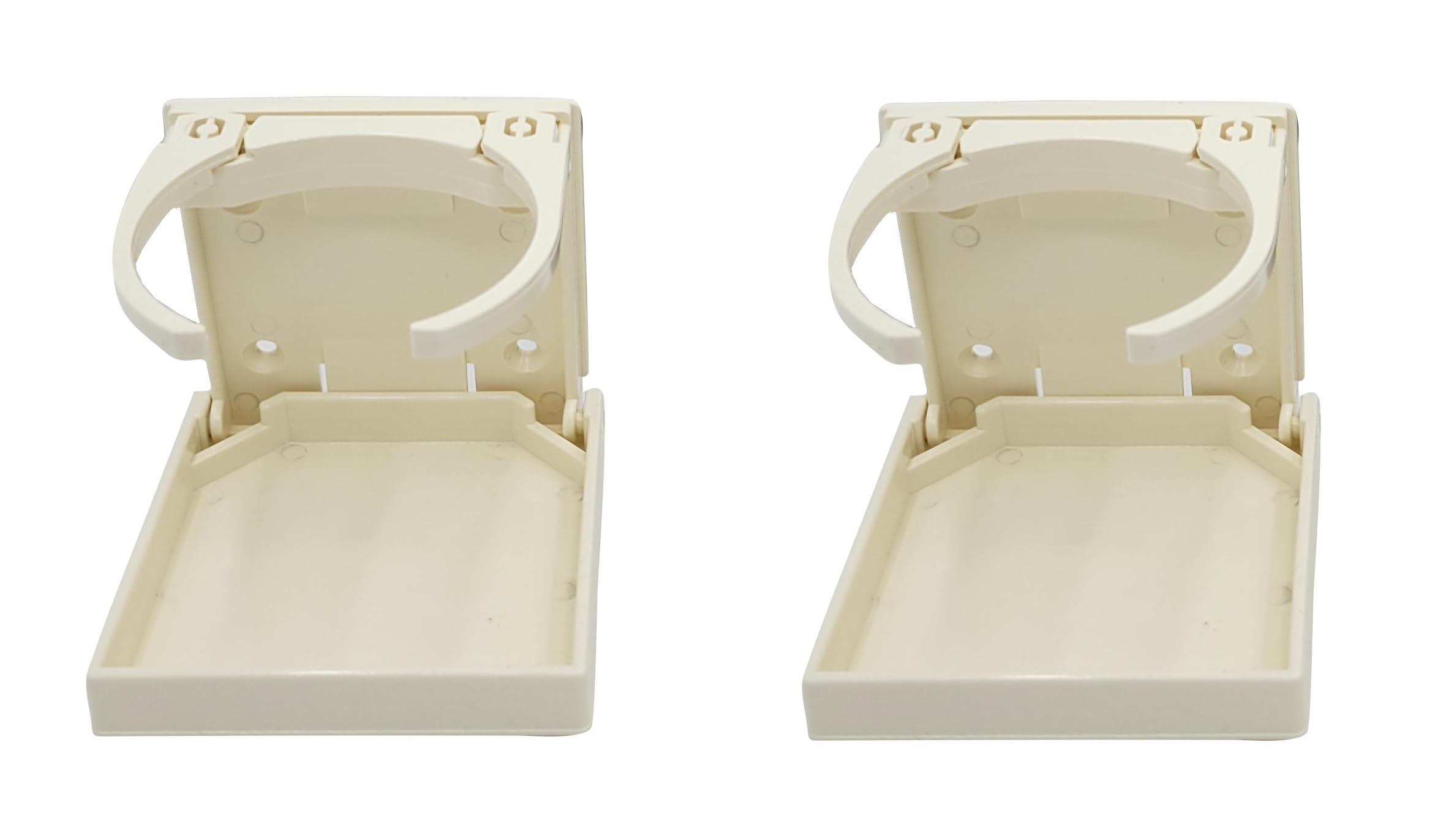 DPI Marine Adjustable Drink Holder 2 Pack in Off White (Made in USA)
