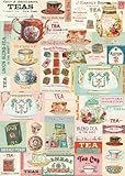 Cavallini Decorative Paper - Vintage Tea 20