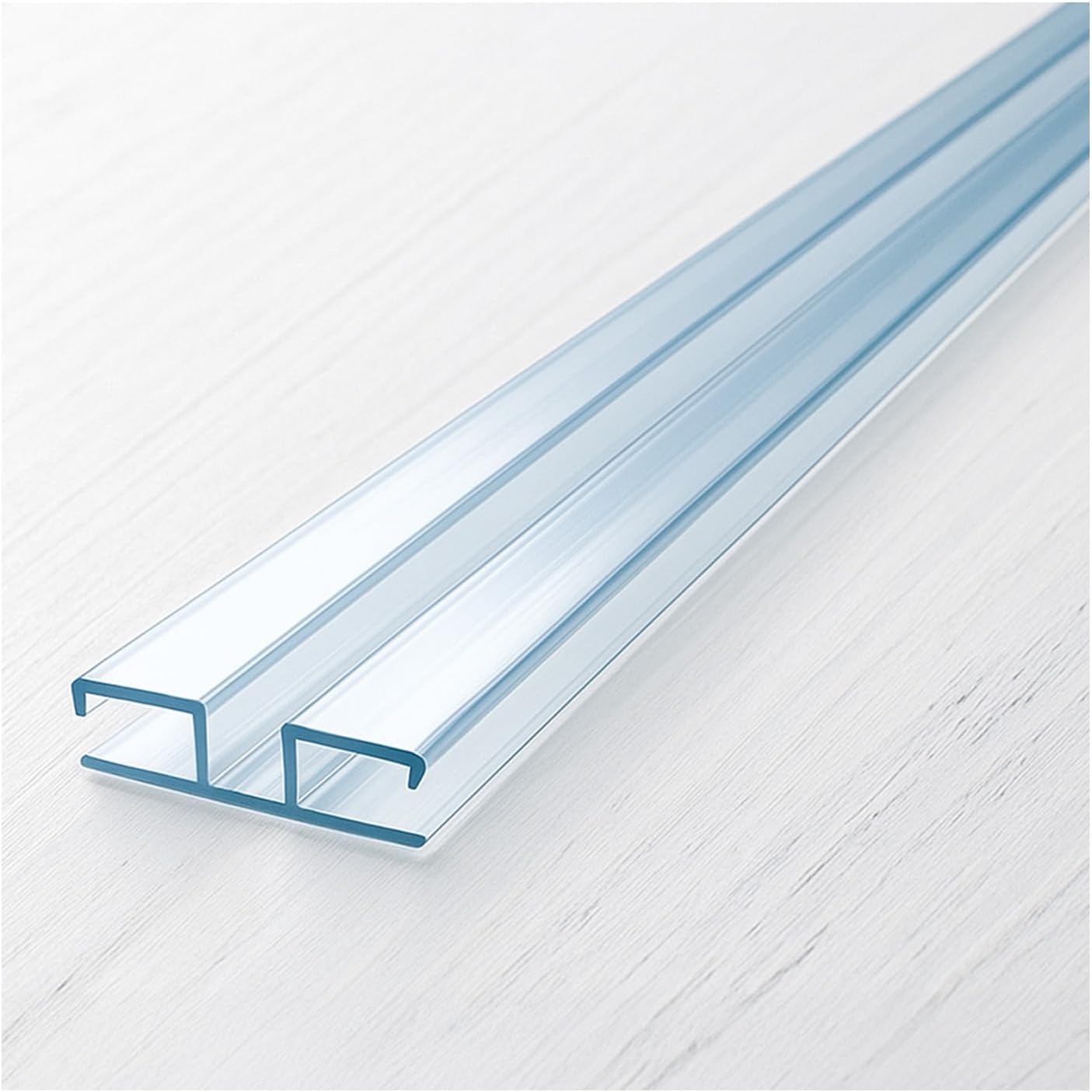 Heavy Duty Piano Hinge 3/16"(4.5mm) or 1/8"(3mm) 36 inch, 1 Piece - Durable PVC Plastic Hinges, Secure Plexiglass Connectors, Easy Assembly Golf Cart Windshield Hinge, Drum Shield, Acrylic Hinges