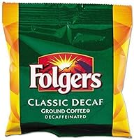 Vista 1 de Folgers 06433 Ground Coffee, Fraction Pack, Classic Roast Decaf, 1.5oz, 42/Carton