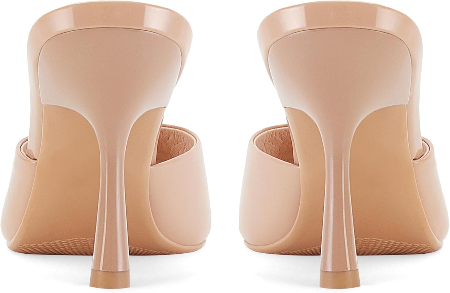 High Heel Mules for Women Pointed Open Toe Slip On Stiletto Pumps Backless Heeled Sandals Mules Party Dress Shoes - Image 6