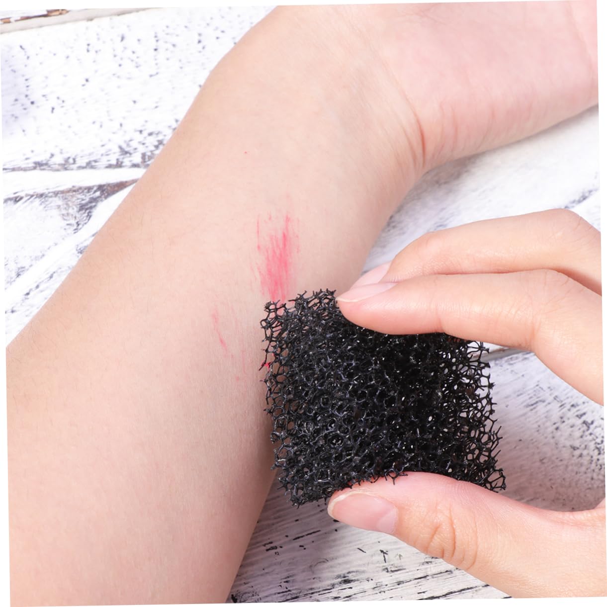 Ipetboom 9piezas Esponjas De Maquillaje Para Efectos Especiales De De Esponja Stipple Para Maquillaje De Halloween Texturizadas y Diferentes Para Creación De Cicatrices y Efectos Realistas
