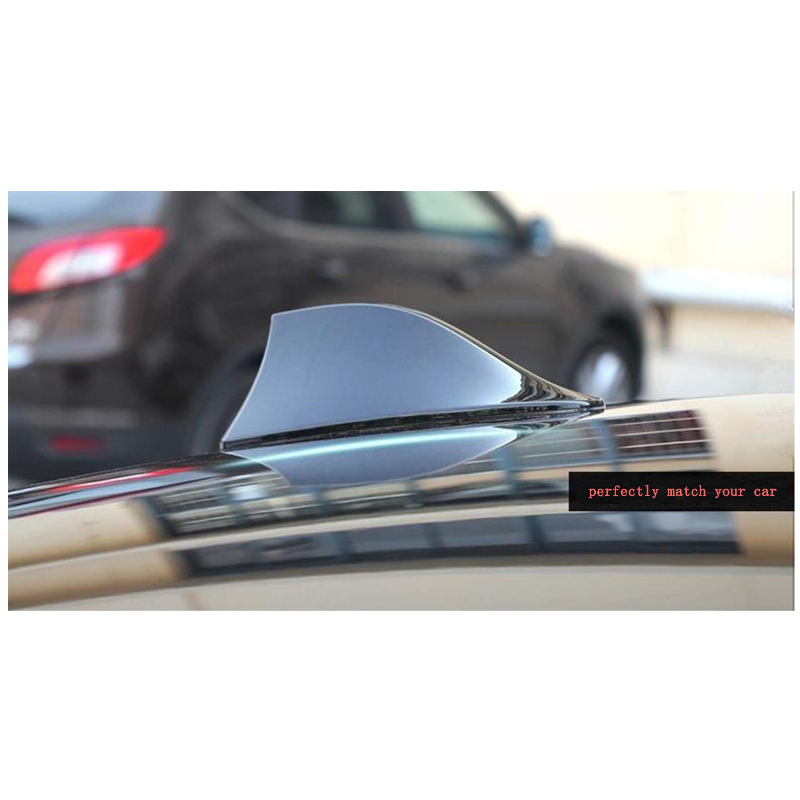 Cubierta De Antena Tipo Aleta De Tiburón Para Honda Civic Sedán 2022, Si, Hatchback Y Type R – ABS Negro Brillante, Fácil Instalación Sin Taladrar