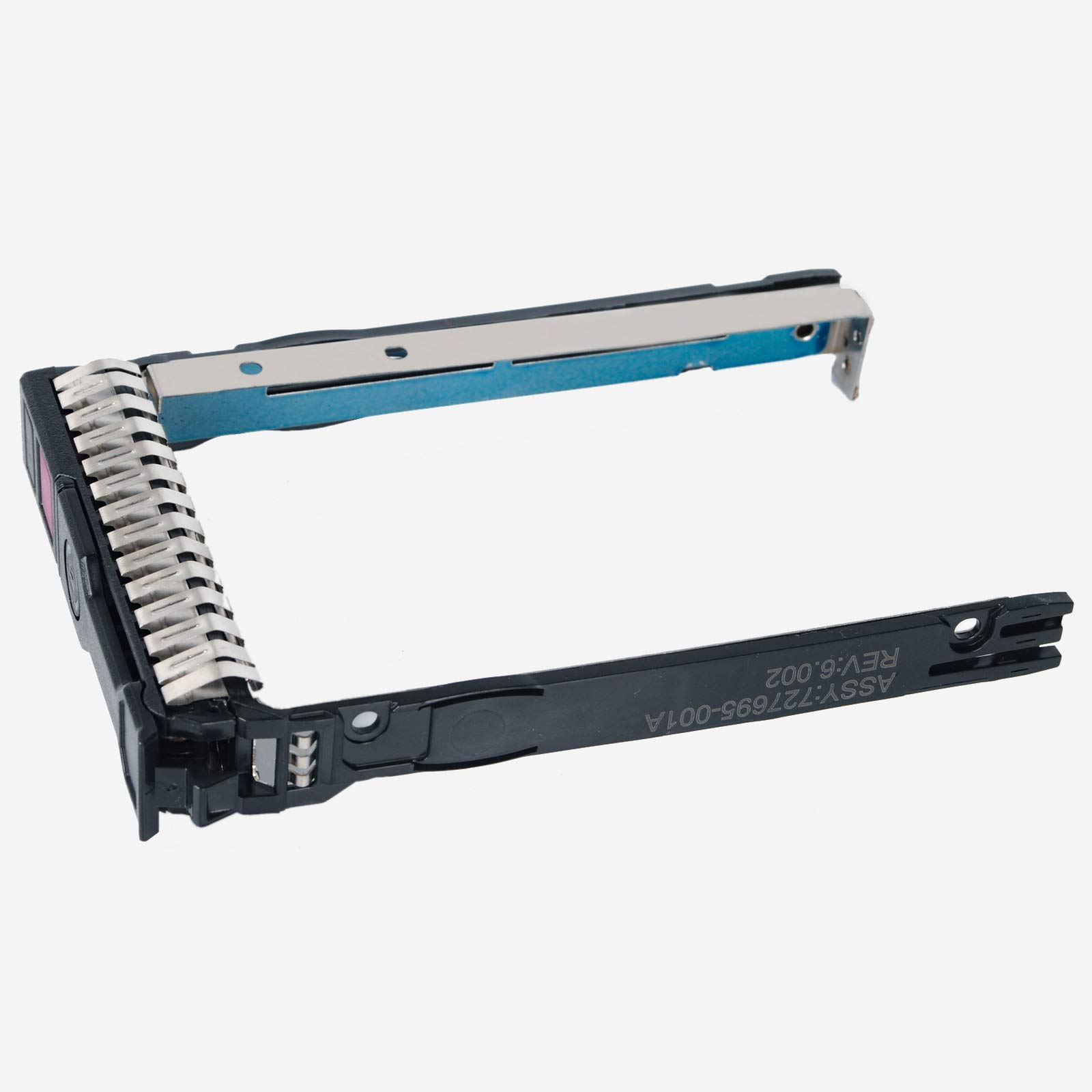 Bandeja de disco duro NVMe de 2,5 pulgadas con conexión en caliente 727695-001 soporte para servidor HP G10 Gen10 con 4 tornillos de montaje