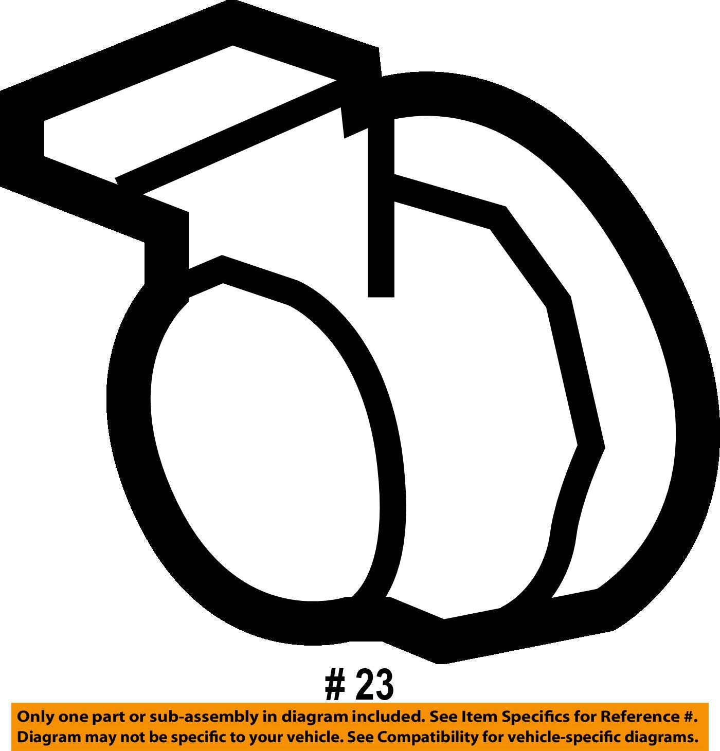 Honda Genuine 39681-TL0-G01ZF Parking Sensor Retainer