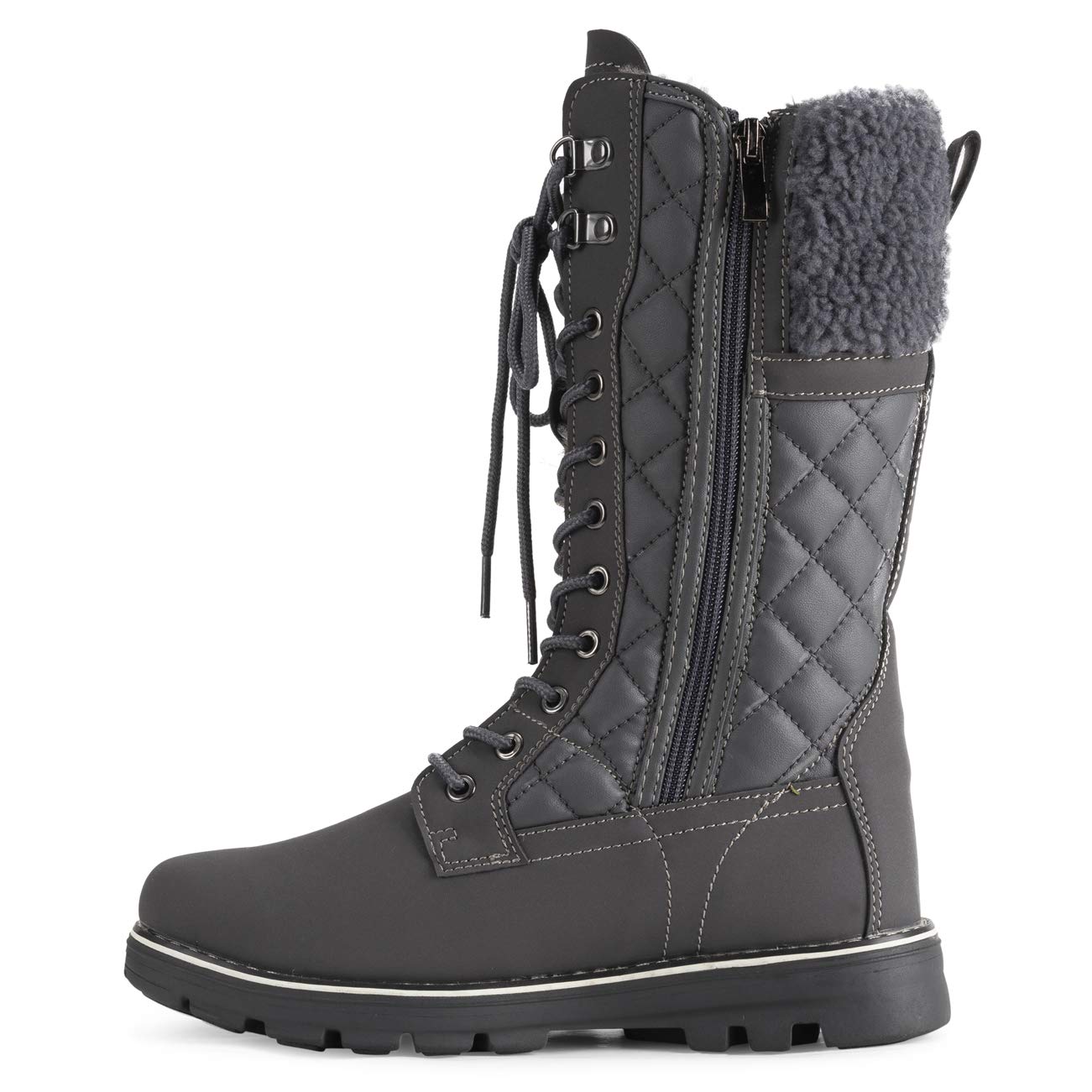 Polar Mujer Nieve Durable Al Aire Libre Térmico Invierno Calentar Impermeable Mitad De La Pantorrilla Botas