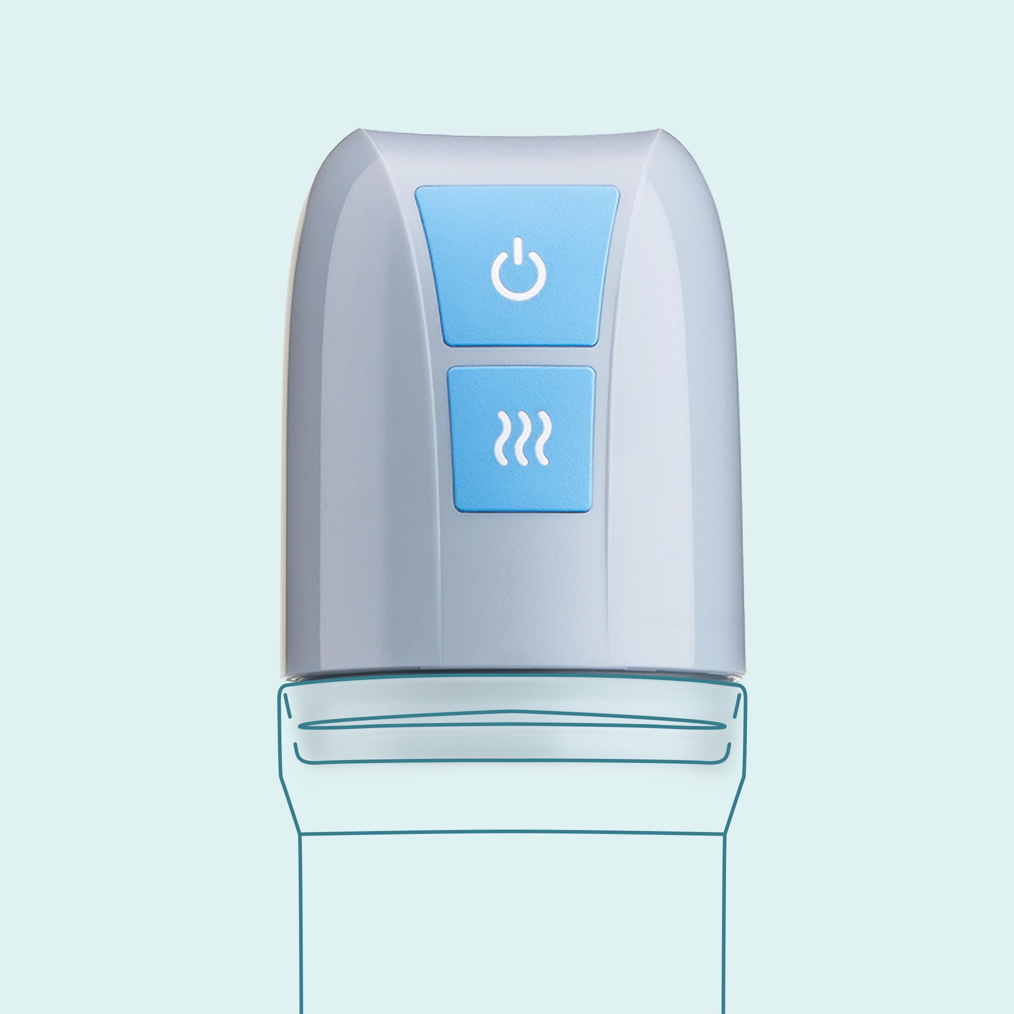 Medintim AES 3 - Tête d'Aspiration Électrique Rechargeable pour Pompe à Érection Vacuum - Autonomie 6h - Éclairage LED - Garantie 2 ans - Compatible avec cylindre Medintim (cylindre non fourni)
