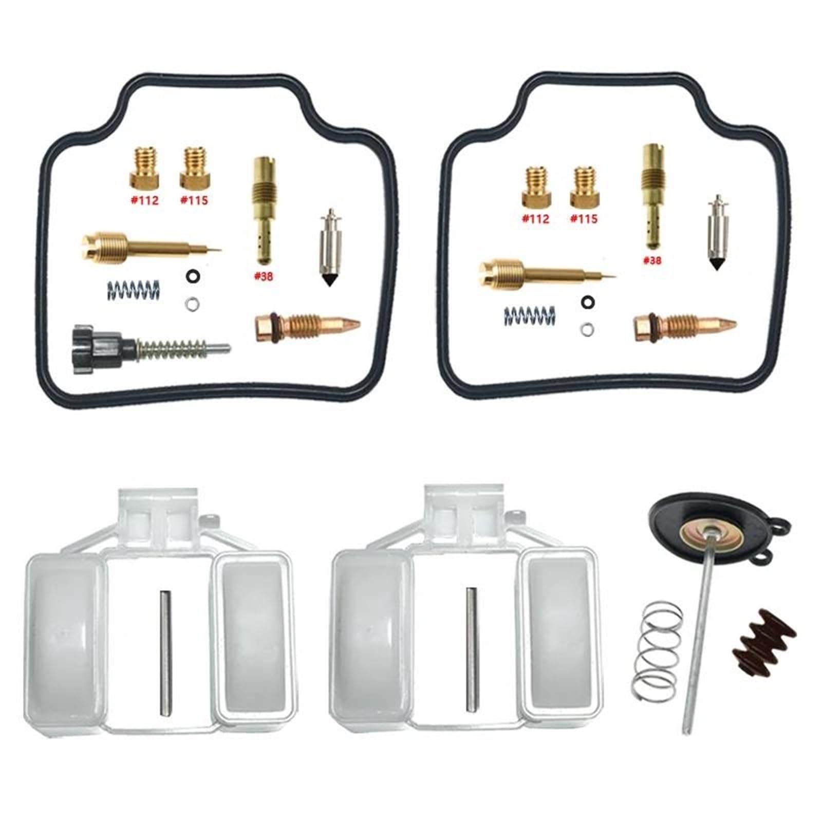 Motorrad Vergaser Umbau Reparatursatz Vergaser-Reparatursatz Für Für Rebel CMX450C PC17 CMX 450 C 450C PC 17 Vergaser-Reparatur Reparaturteile Zubehör Ersatzteil Reparatur Teile(Satz 5)