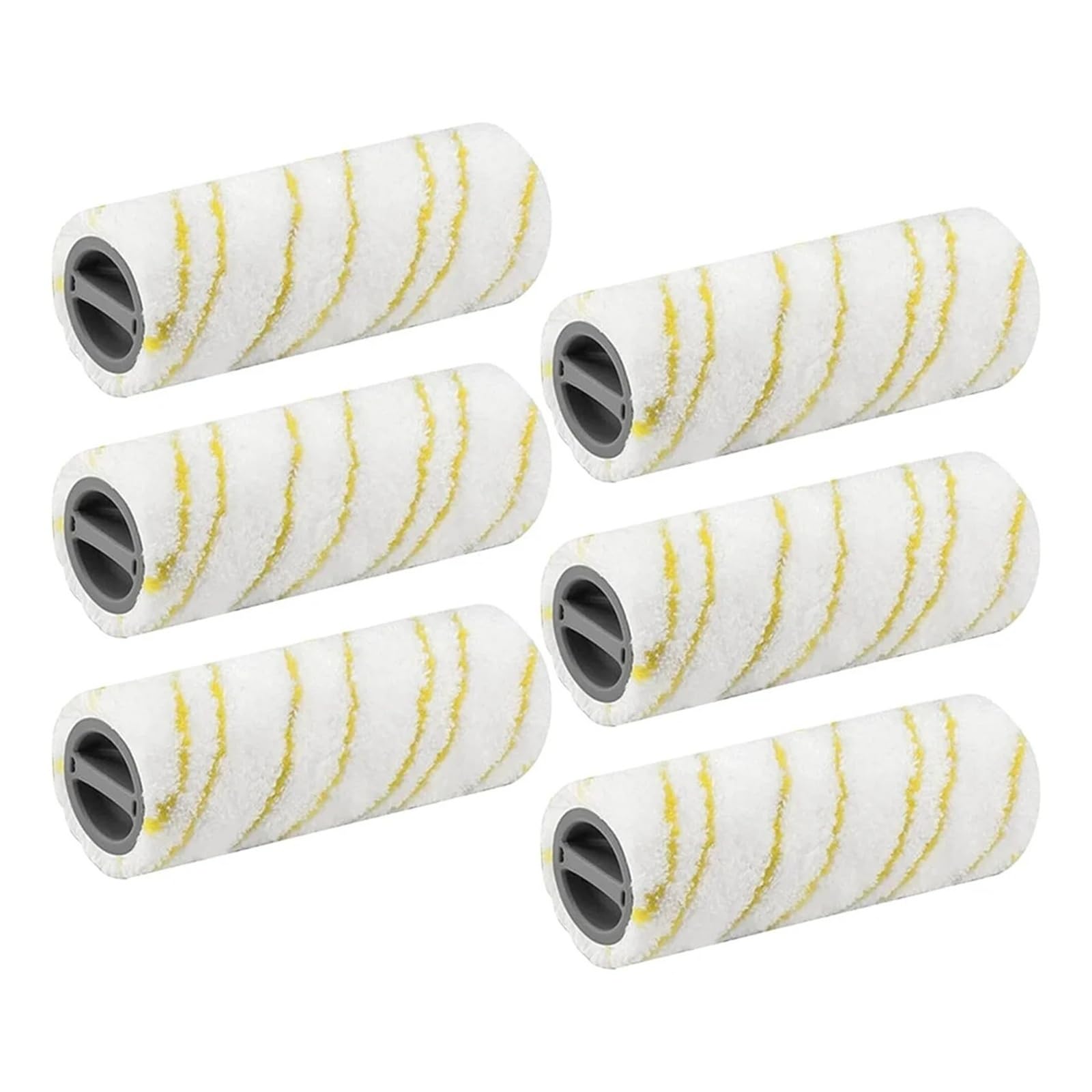 Kit de rouleaux en fibre compatible avec Karcher FC7 FC5 FC3 pour aspirateur nettoyeur