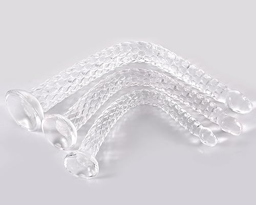 Miniatura 4 de Consoladores anales de dragón flexible de 19.3 pulgadas, juguetes sexuales para mujeres, transparente