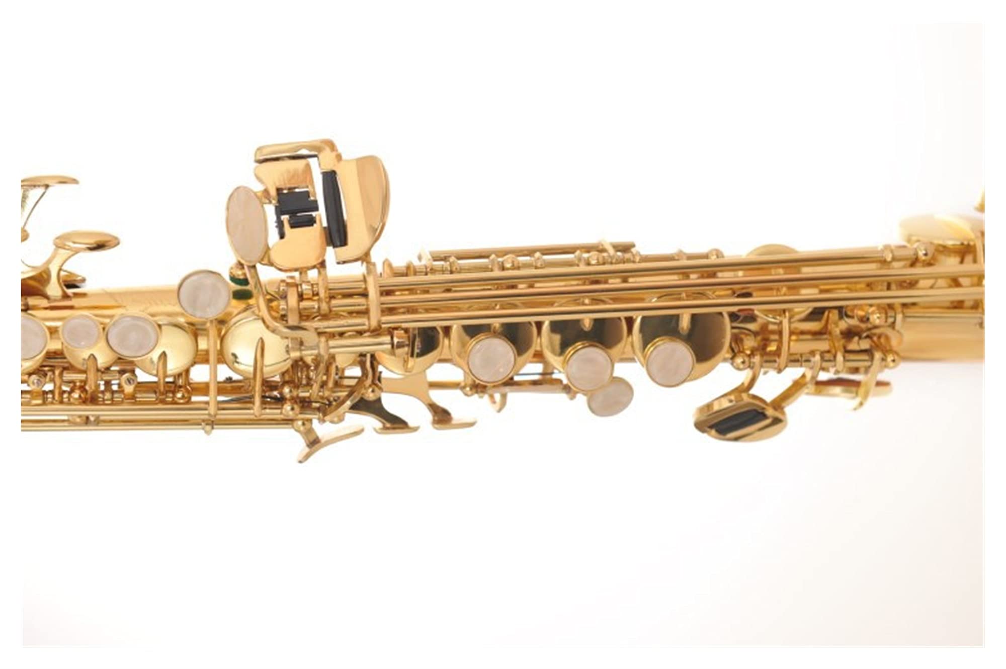 Studente di sassofoni Si bemolle raddrizzamento Tubo Sassofono Soprano/a fiato/Strumento a fiato Sassofono Soprano all-in-One Set di Sassofono