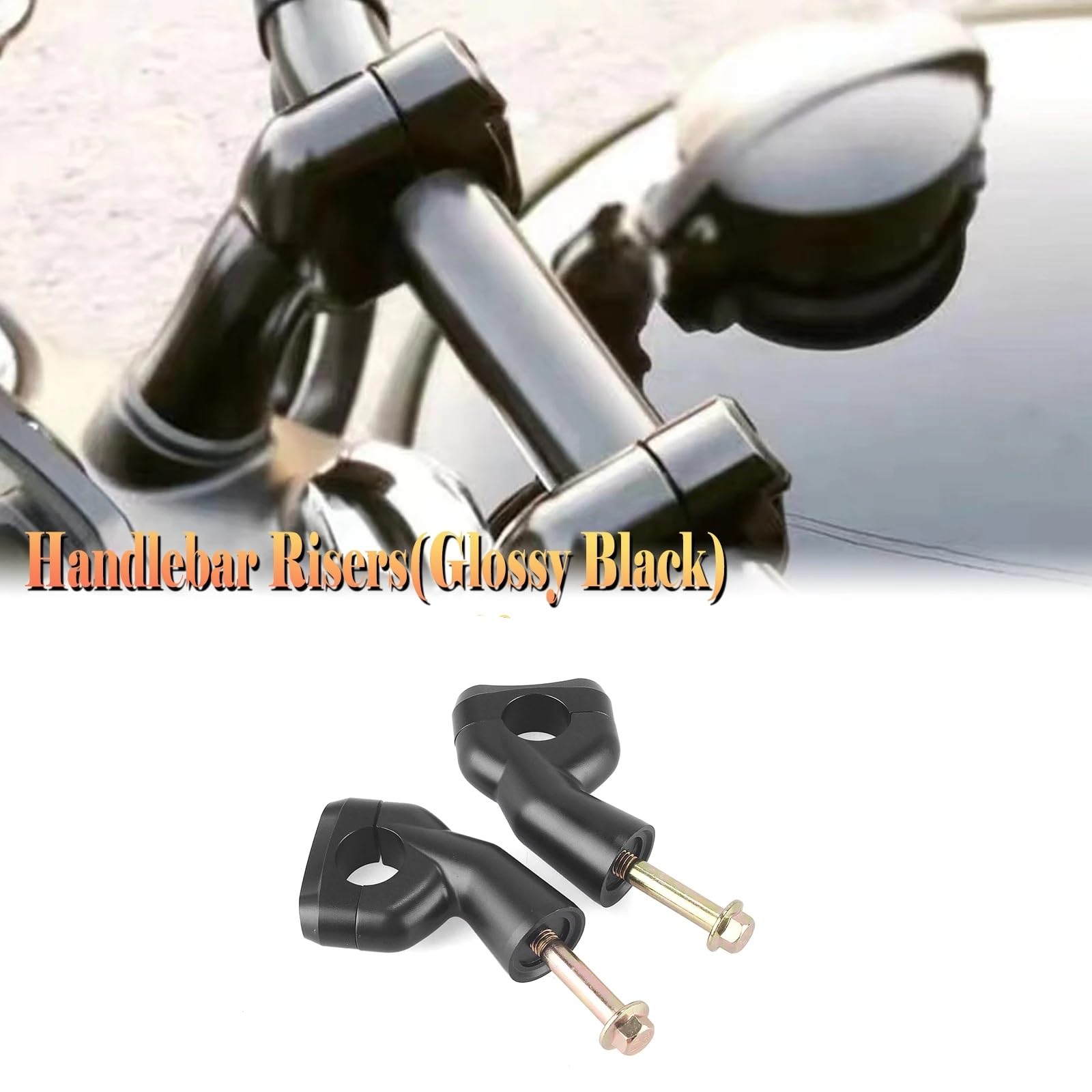 Rehausseurs De Guidon Moto – 32 Mm – Noir – Pour VTT Et Tout-terrain – Hauteur Ajustée Confort - 2