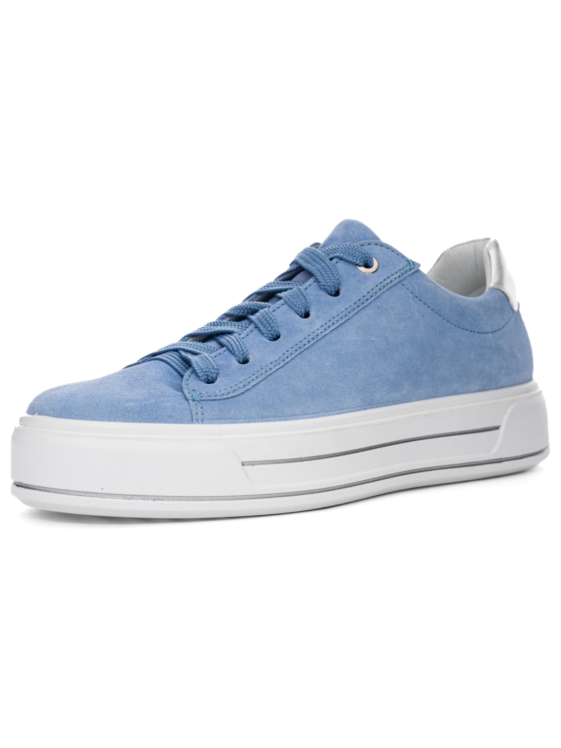 ARA Canberra Women's Trainers, White, Limoncello, Azzuro Silver, 36.5 EU Weit