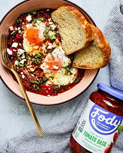 Fody Foods Pasta Sauce | Tomato Basil Sauce | Low FODMAP Certified | Gut Friendly No Onion No Garlic | IBS Friendly Kitchen Staple | Gluten Free Lactose Free Non GMO - Thumbnail 6