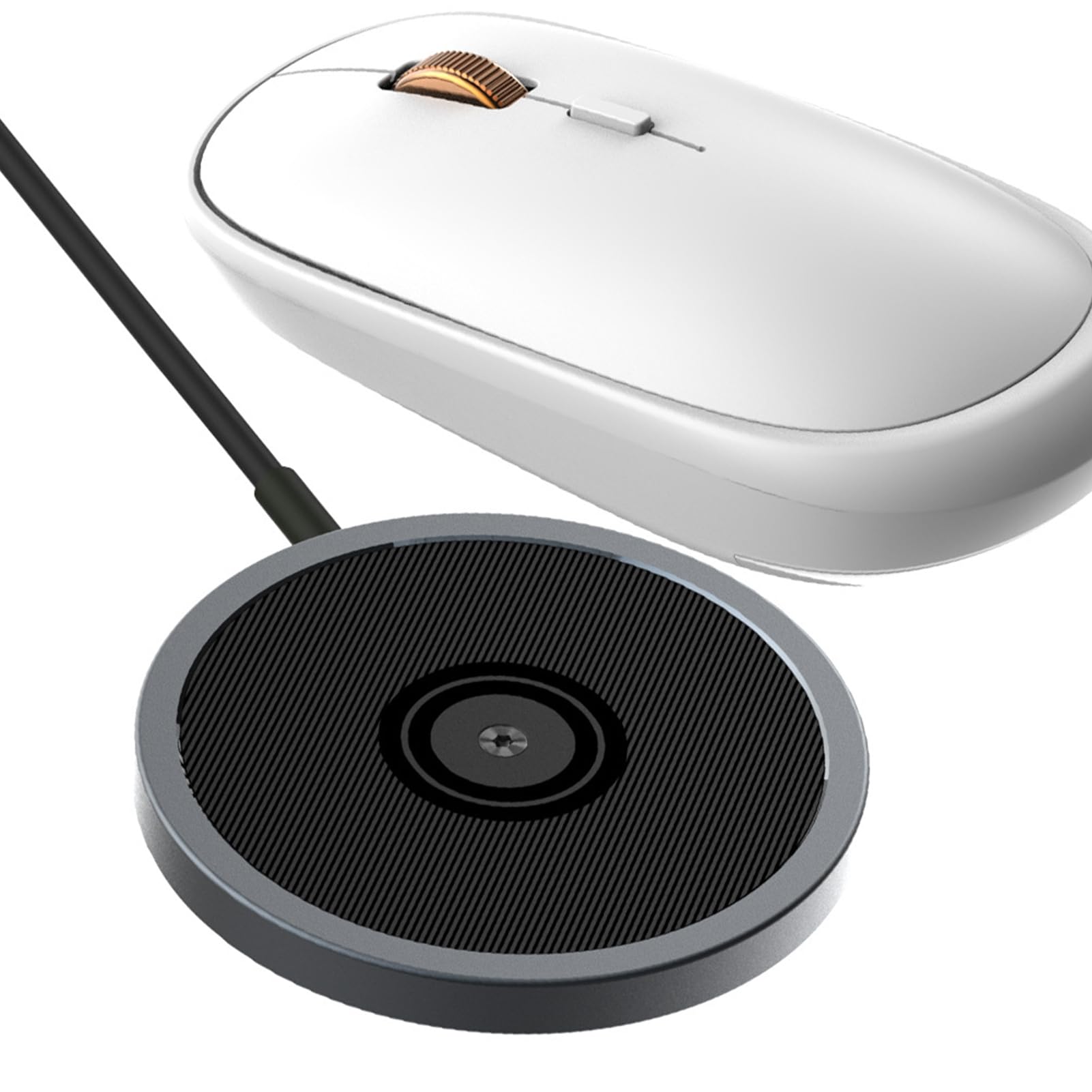 Jiggler de ratón automático y silencioso para un teletrabajo flexible sin suspensiones de pantalla