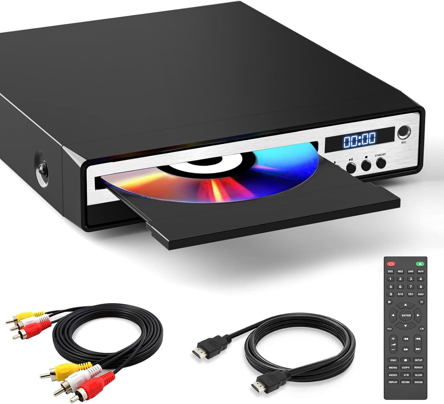 DVD Player with HDMI for TV, Platinum HD DVD Players with