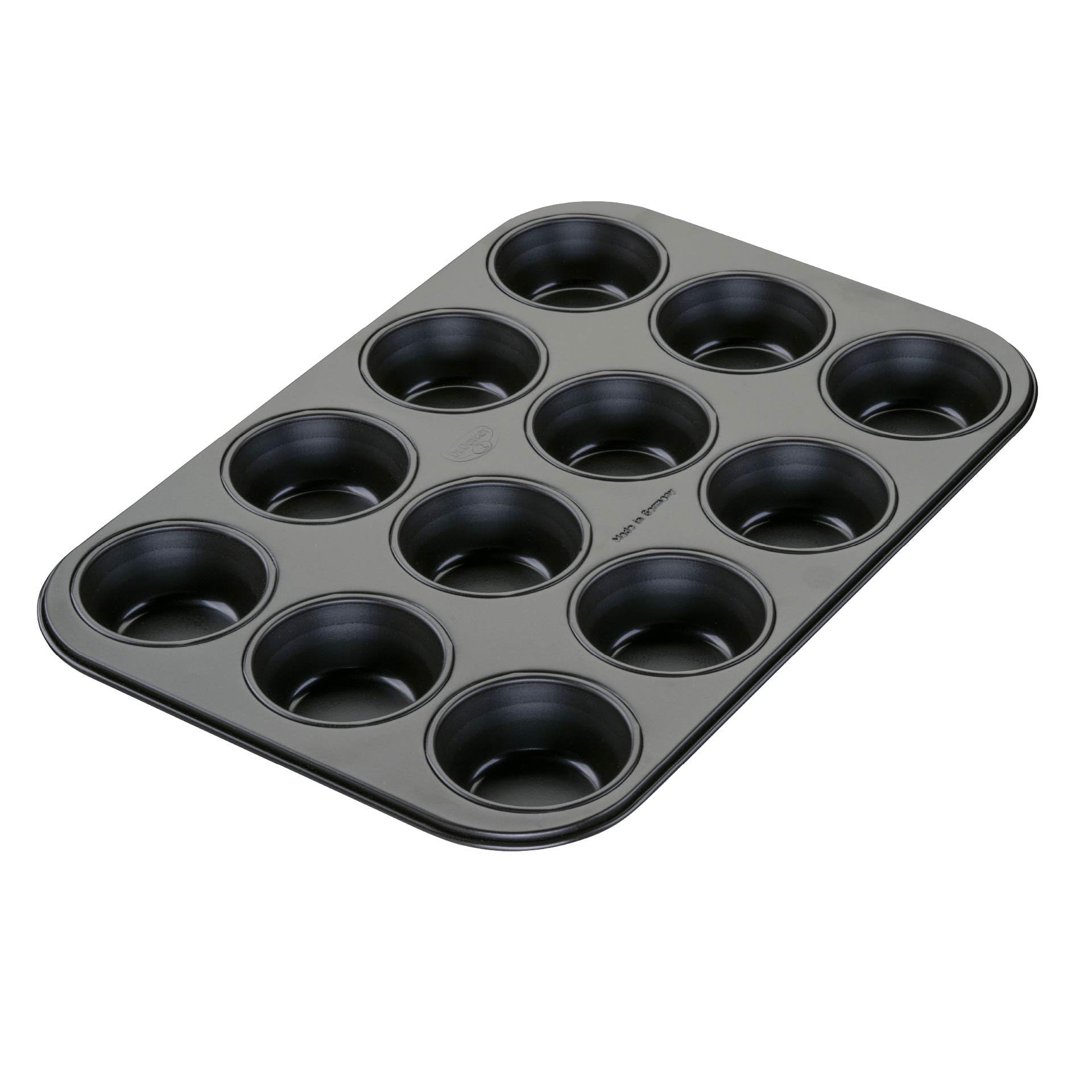 Dr. Oetker Classic Muffinform 12er – Hochwertiges Muffinblech aus Stahlblech, PFAS-frei & Antihaftbeschichtet, Hitzebeständigkeit bis 230°C – Made in Germany