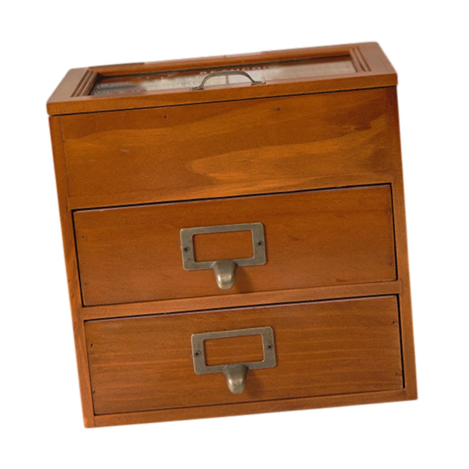 Caja Organizadora Madera Joyas Capacidad
