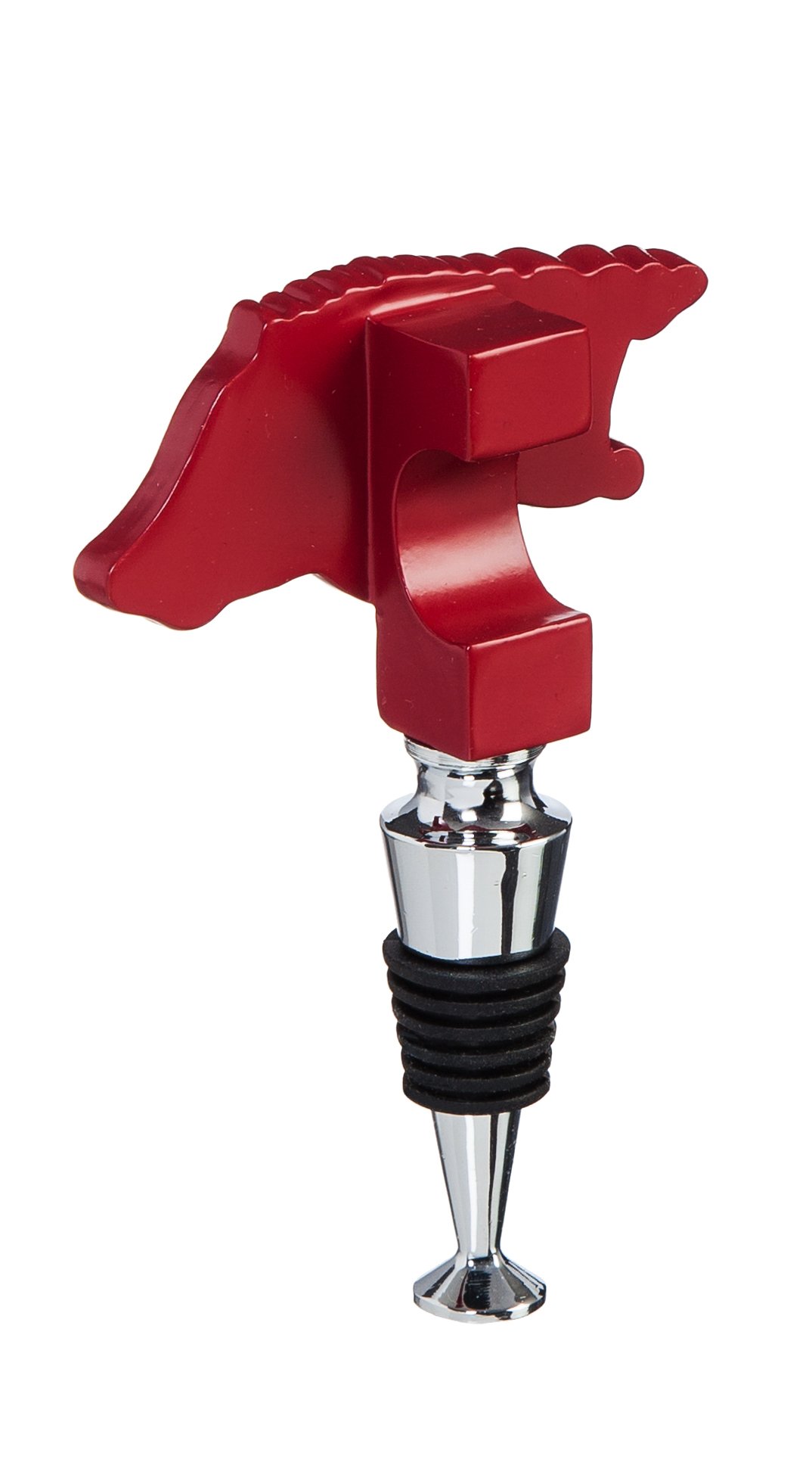 Team Sports America University of Arkansas Hand-Painted Team Logo Bottle Stopper