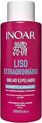 Inoar, Liso Extraordinário Shampoo Antifrizz com Brilho Espelhado 500ml
