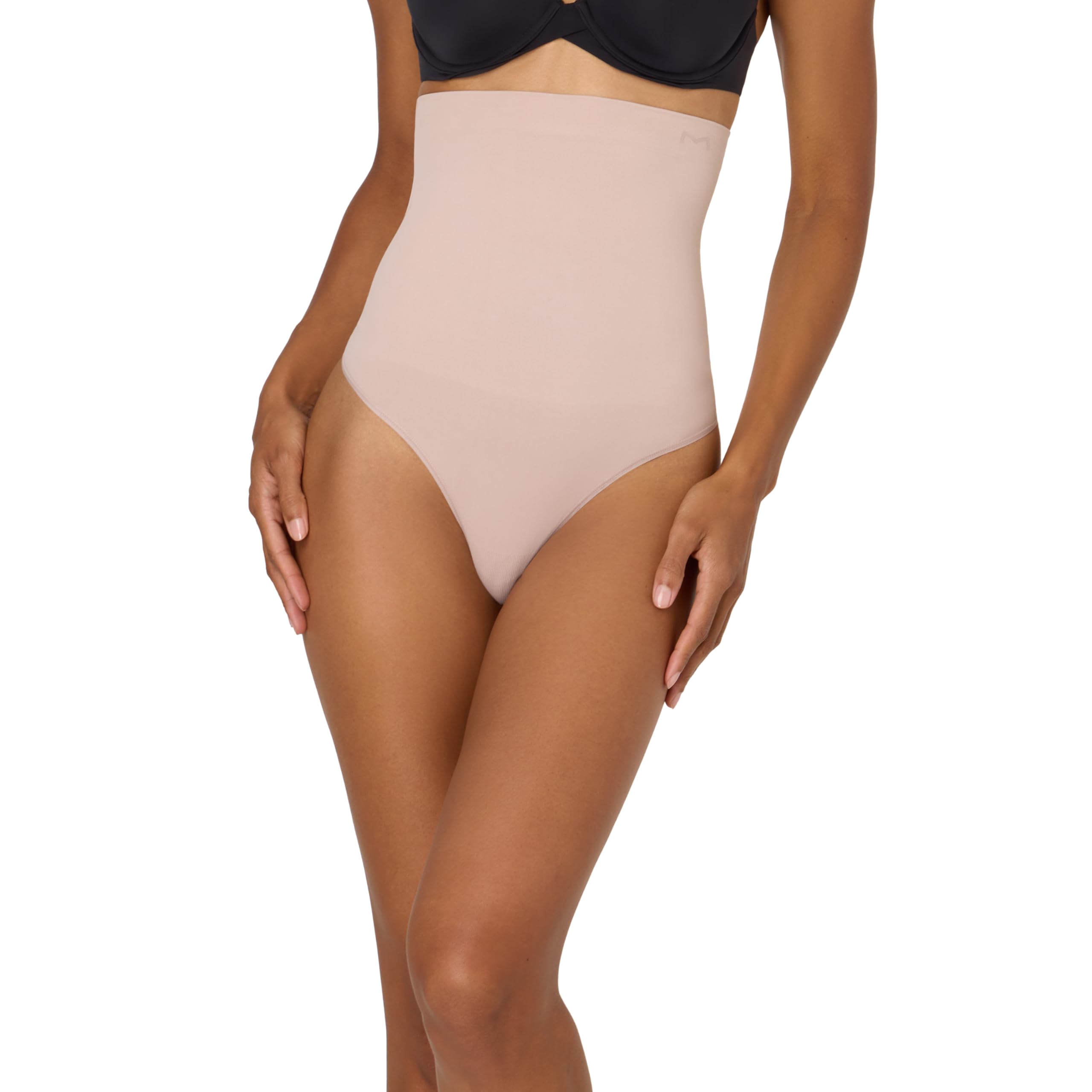 Seamless Tummy High-Waist Thong, Firm Control Shapewear Panty Panty Briefs for Women-image-35
