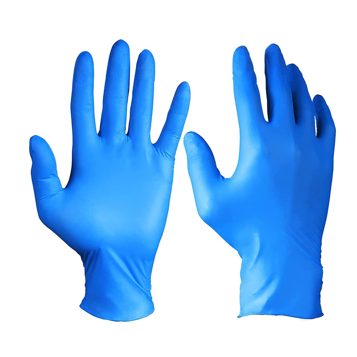 OSTC Lydus 4 Mil Latex Free Nitrile Textured Finger Exam Gloves - Small (Box of 100)