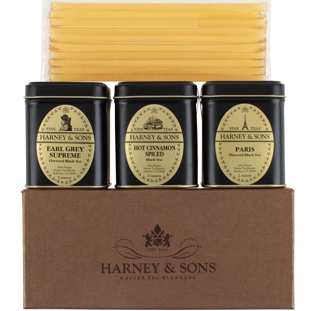 Harney & Sons Favorites in 2 ounce tins, Sampler, 2 ounce