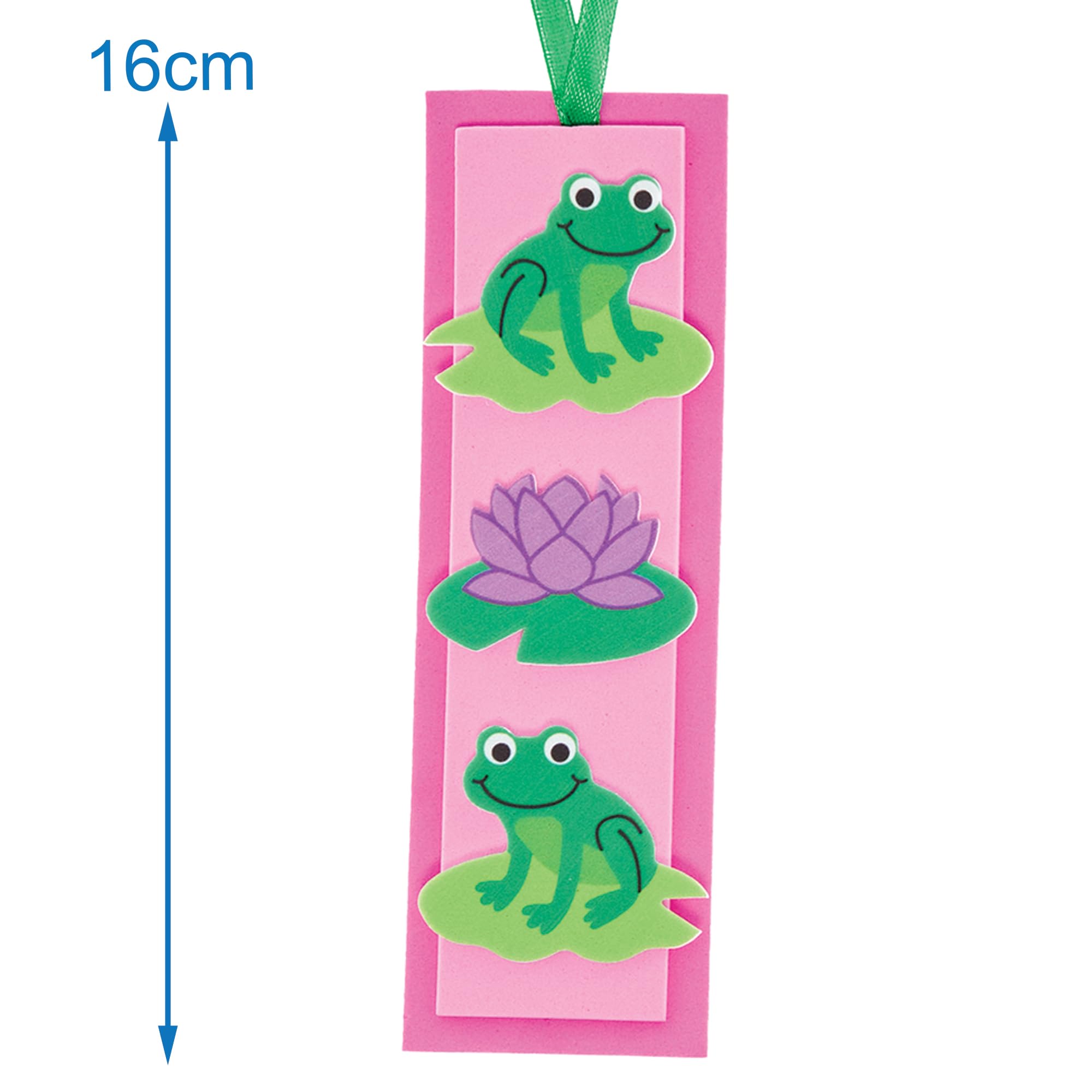 Baker Ross FN384 Springtime Bookmark Kits - Pack of 6, Bookmark Making for Kids World Book Day Crafts, Multicolored, 16cm - Image 4
