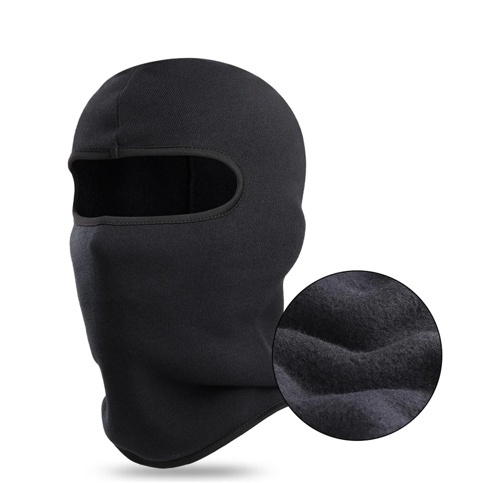 2 pièces hiver cagoule thermique masque complet coupe-vent écharpe Sport Ski randonnée Camping en plein air casque de vélo doublure casquettes hommes femmes pour Cyclisme