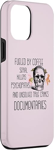 Vista 69 de Funda para iPhone 11 Coffee Serial Killers Psychopaths and Unsolved True Crimes