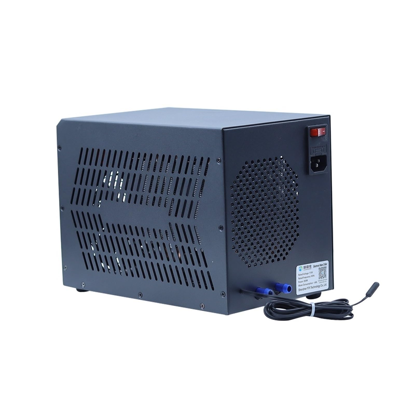 Refrigeratore d'acqua per acquario da 180 W, temperatura regolabile da 10 a 40 ℃ per acquari da 60 litri, ideale per principianti e acquariofili fai da te